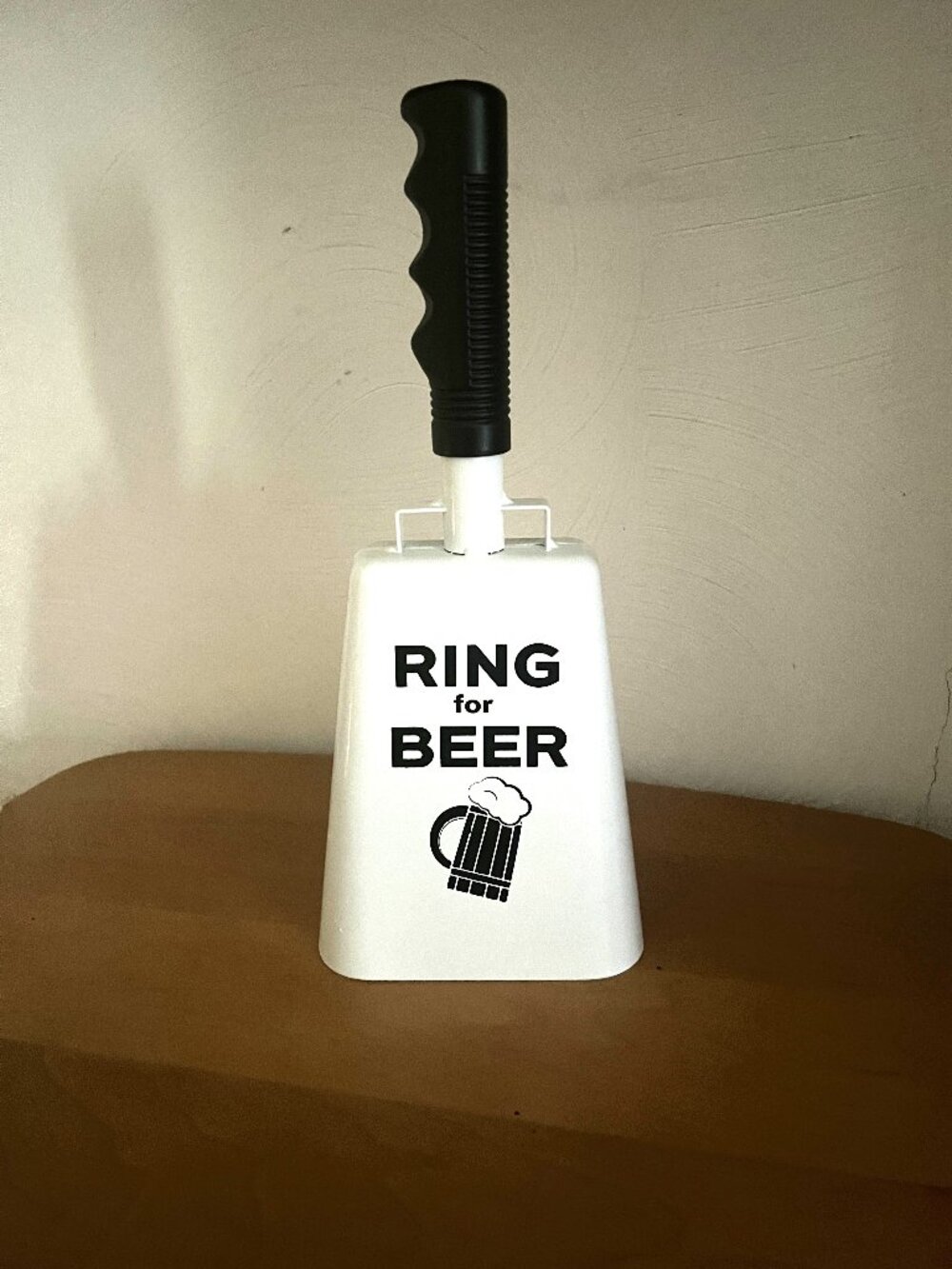 Ring for Beer Cowbell Novelty Gag Mancave
